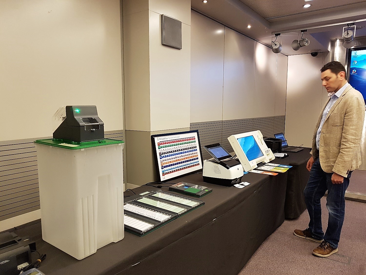Point & Vote and Electronic Voting Machine.